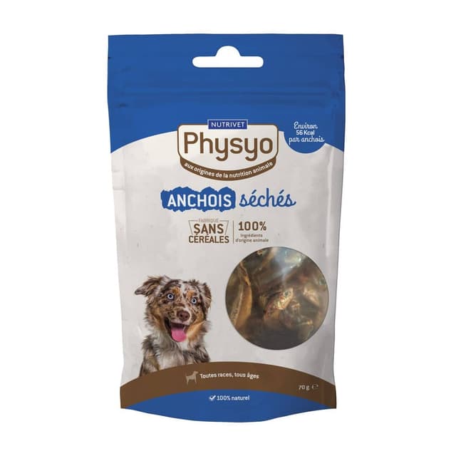 Anchois séchés pour chiens