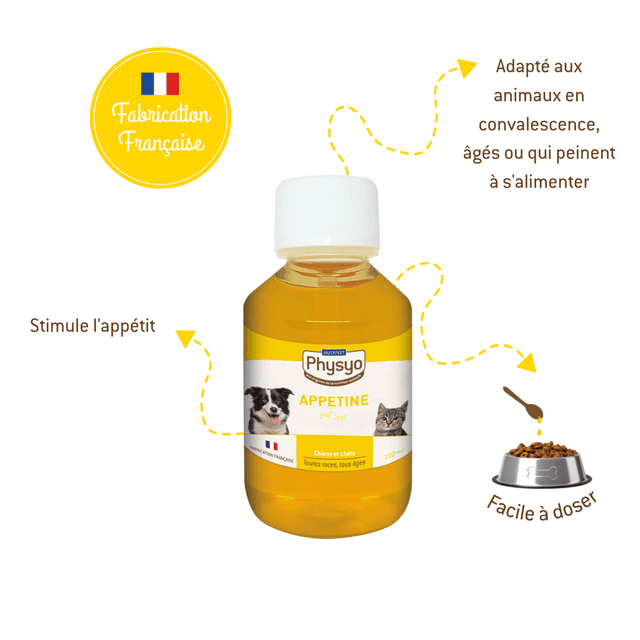 Appetine pour chiens et chats