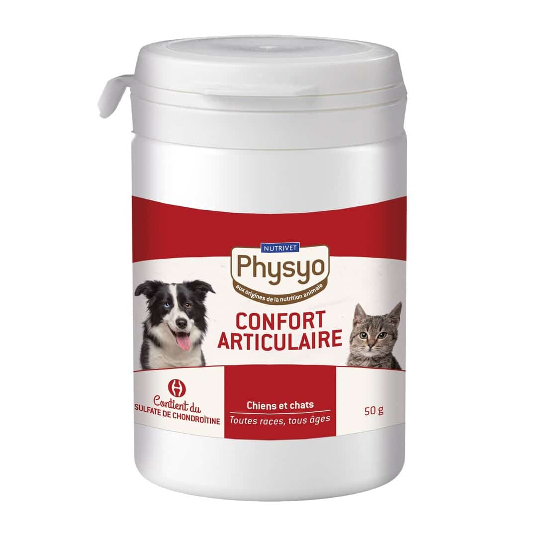 Confort articulaire en poudre pour chiens et chats