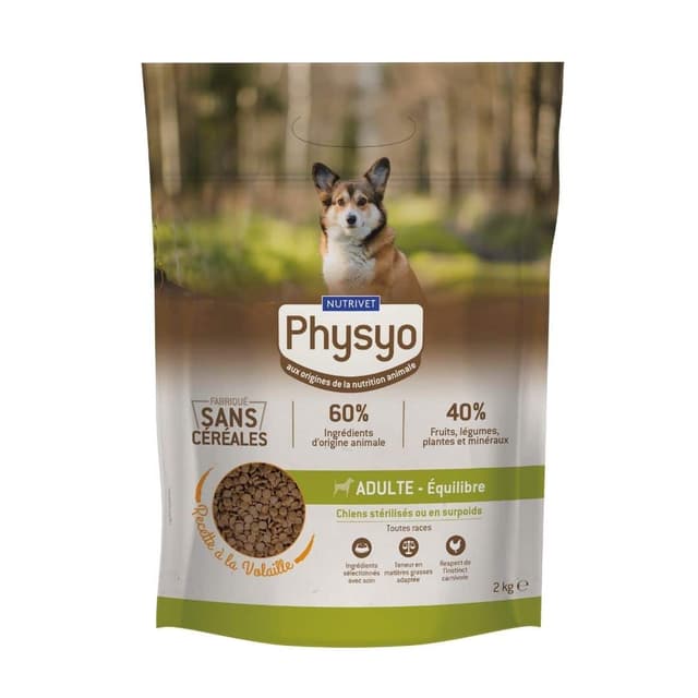 Croquettes chien équilibre 2 kg