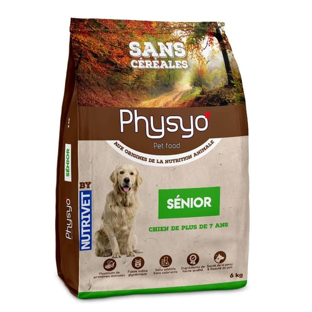 Croquettes chien senior 6 kg