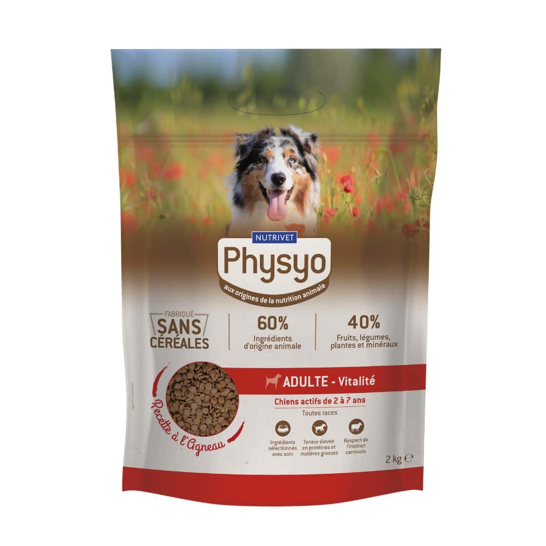 Croquettes chien vitalité 2 kg