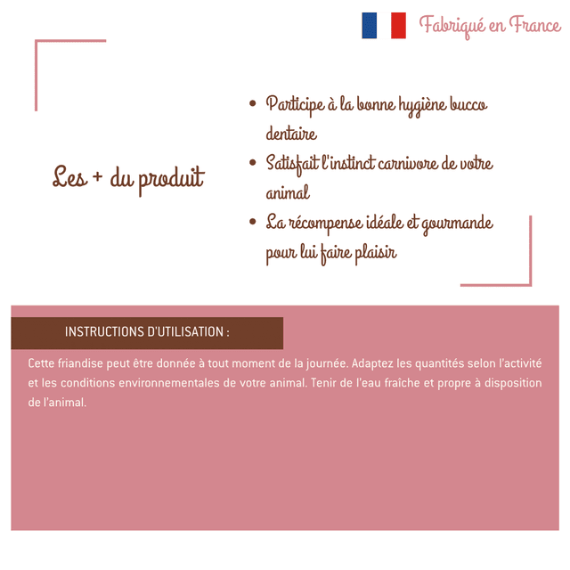 Os de jambon pour chiens