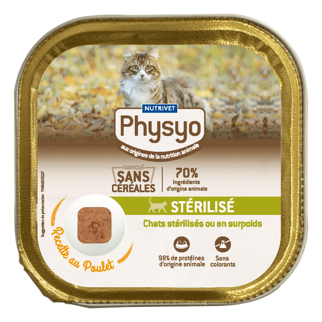 Terrine chat stérilisé au poulet