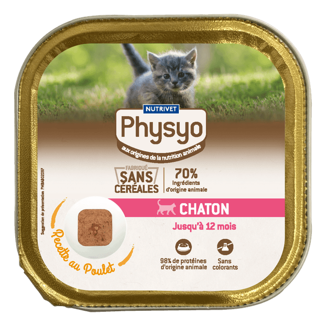Terrine chaton au poulet