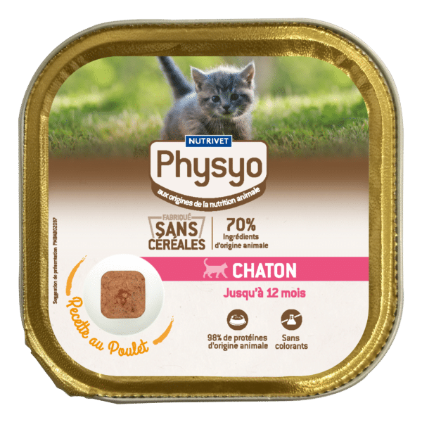 Terrine chaton au poulet