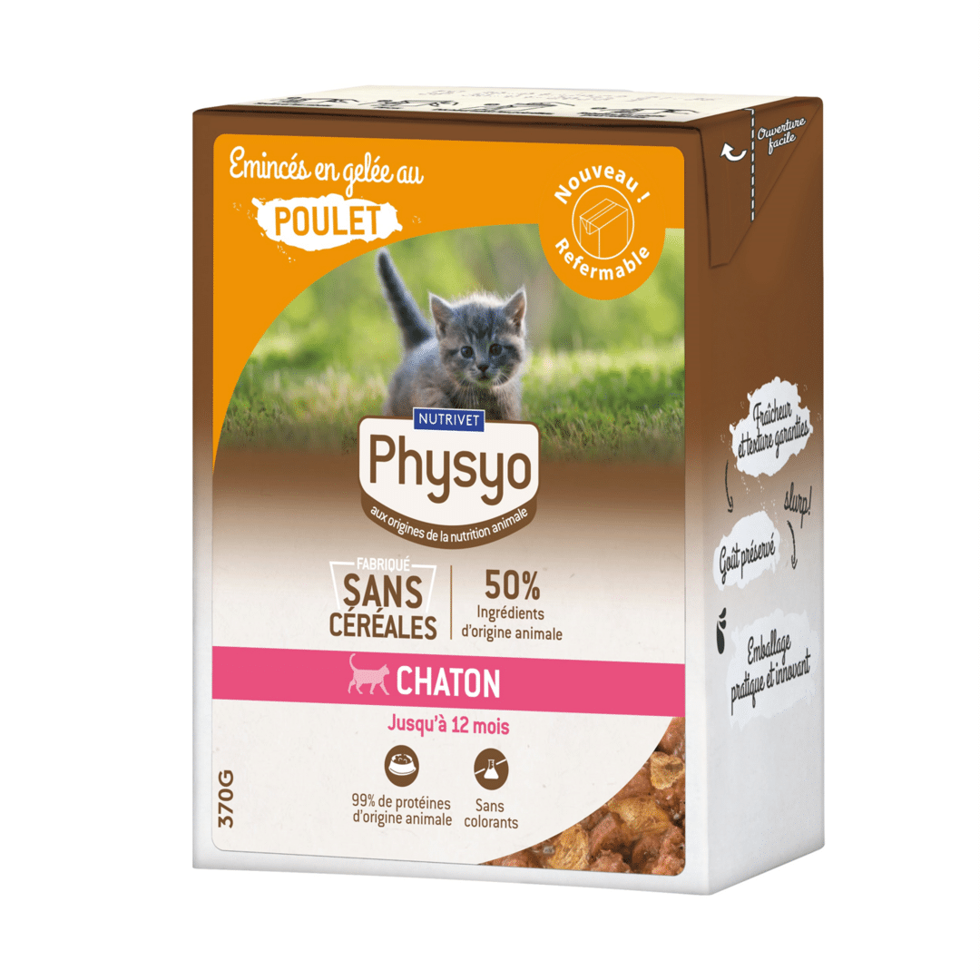 Sachets Fraîcheur Chat Sans Céréales - Emincés au Poulet à la