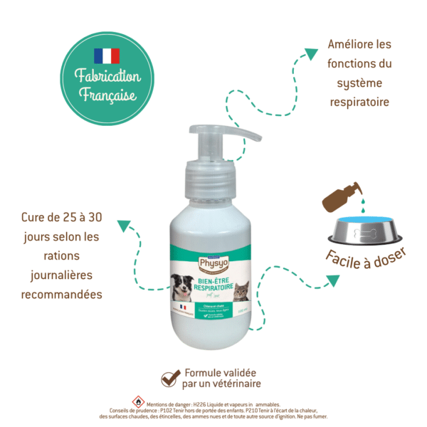 Bien-être respiratoire liquide pour chiens et chats – Image 4