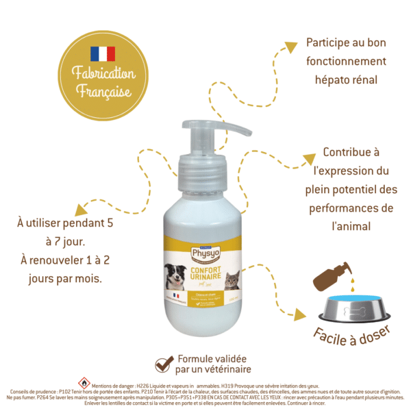 Confort urinaire liquide pour chiens et chats – Image 4