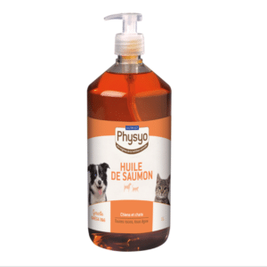 Huile de saumon pour chiens et chats - 1 L