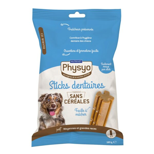 Sticks dentaires pour chiens