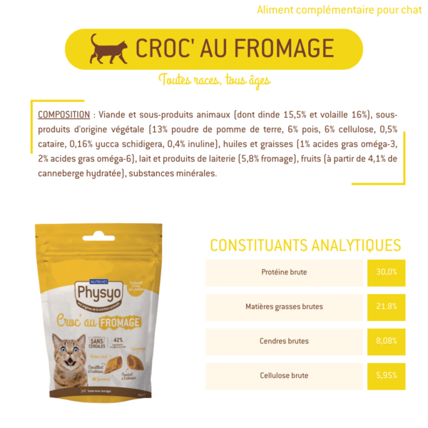 Croc' au fromage pour chats – Image 2