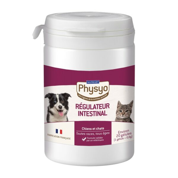 Régulateur intestinal en poudre pour chiens et chats