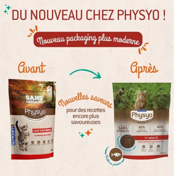 Croquettes chat adulte poisson – Image 2